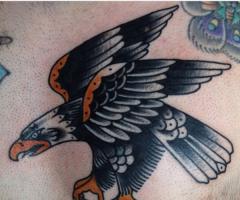 Tatuaje de águila