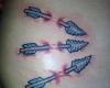 Arrow 3D tattoo