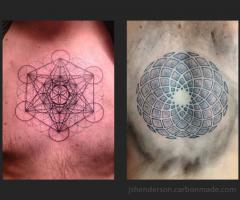 mandala tattoo for man