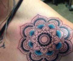 Amazing mandala tattoo