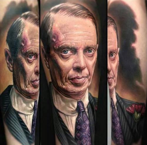 Nucky Thompson from Boardwalk Empire tattoo
