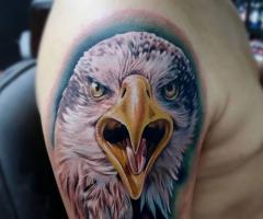 Eagle tattoo realistic