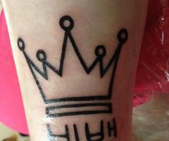 Amazing Crown tattoo