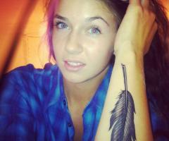 Feather tattoo