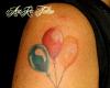 Tattoo two fingerz