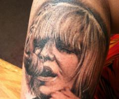 Sia Furler tattoo