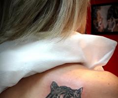 Tatuaje de tigre para mujeres