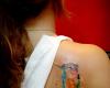 Tatuaje de colibri para mujeres