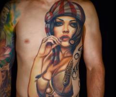 Tank girl tatuajes