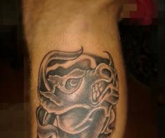 Tatuaje Brasov bull sign tattoo