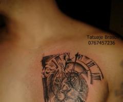 Tatuaje Brasov lion tattoo