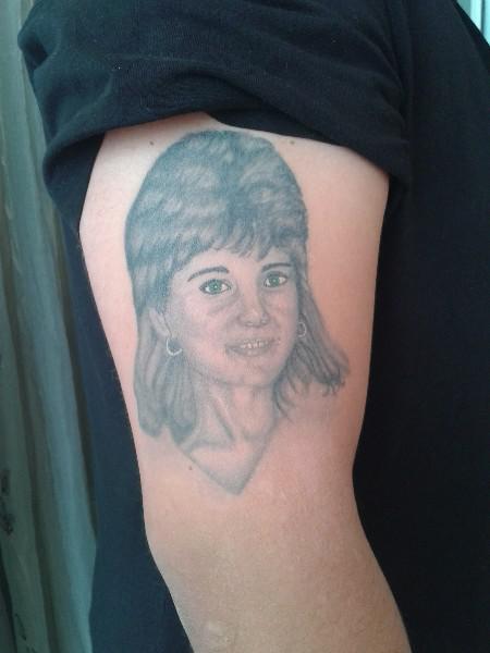 portret tattoo
