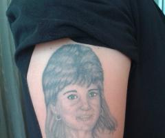 portret tattoo