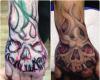 Skull tattoo