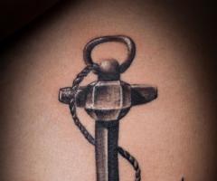 Anchor tattoo