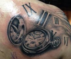 Watch tattoo
