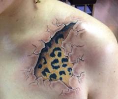Tiger Skin tattoo