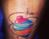 Spin tattoo