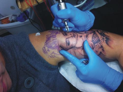 geisha tattoo sleeve