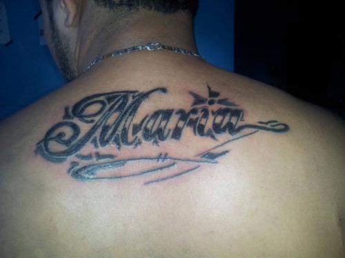 Tatuaje de nombre Maria