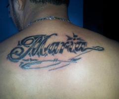 Tatuaje de nombre Maria