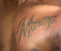 (JerryTattoo) Tatuaje nombre Maritza