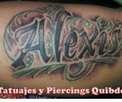 Name Tattoo Alexis