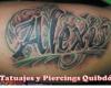 Name Tattoo Alexis