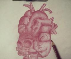 Skull Heart
