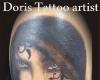 Half sleeve Gothic tattoo