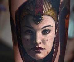 Tatuajes de la Princesa Amidala