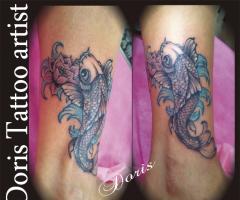 koi lotus tattoo designs