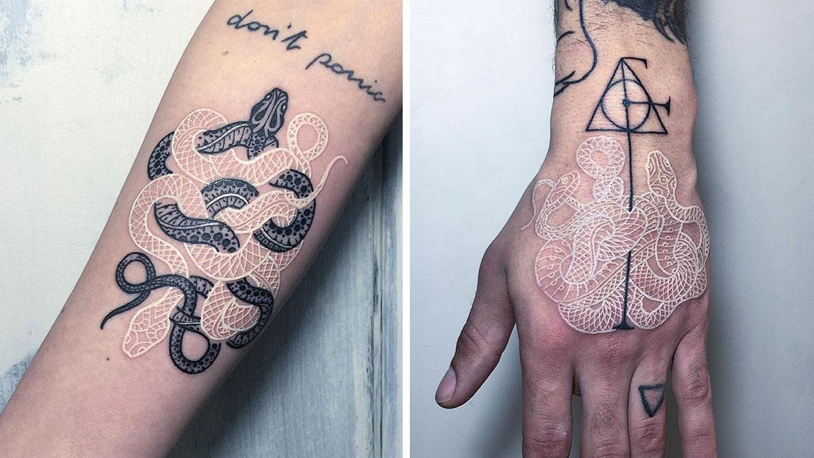 Snakes around wrist