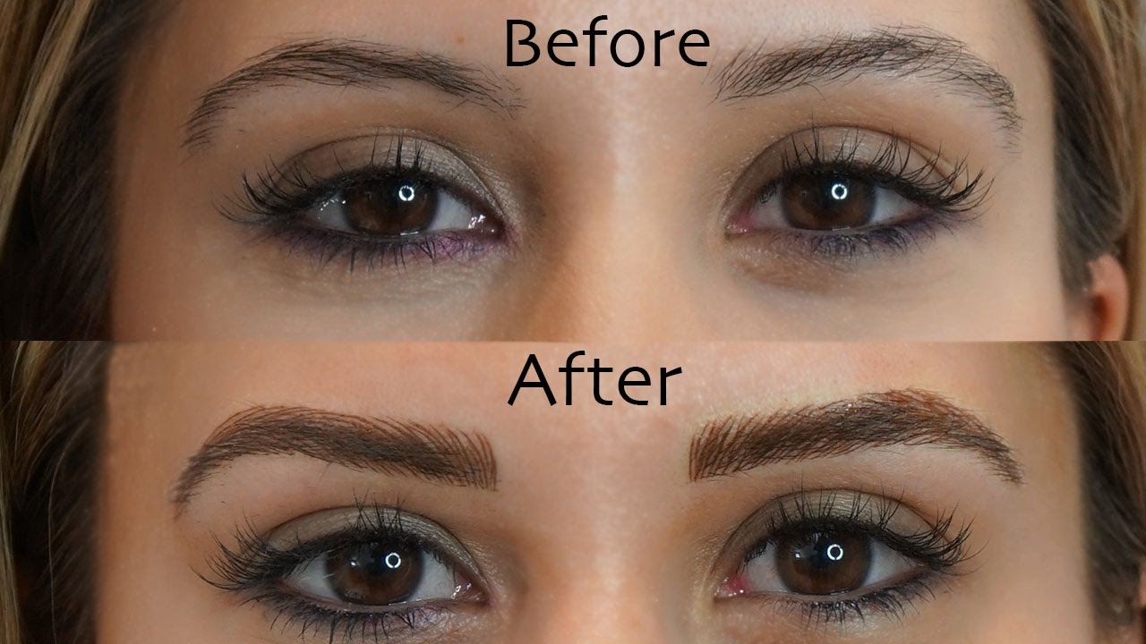 The thick eyebrows & The thin brows