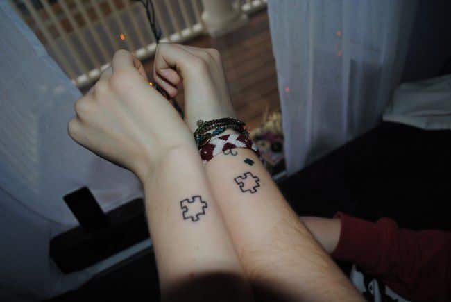 The fitting puzzle couple