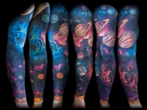 galaxy tattoo