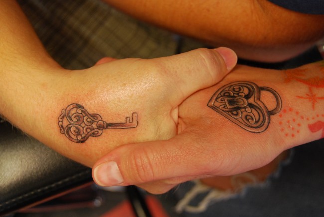 The lock and key